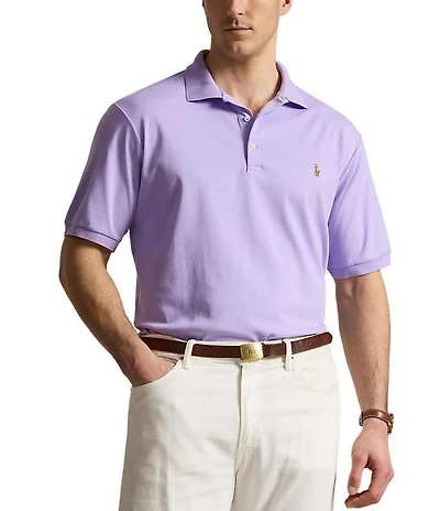 Polo Ralph Lauren Big & Tall Classic Fit Soft Cotton Multicolored Pony Polo Shirt