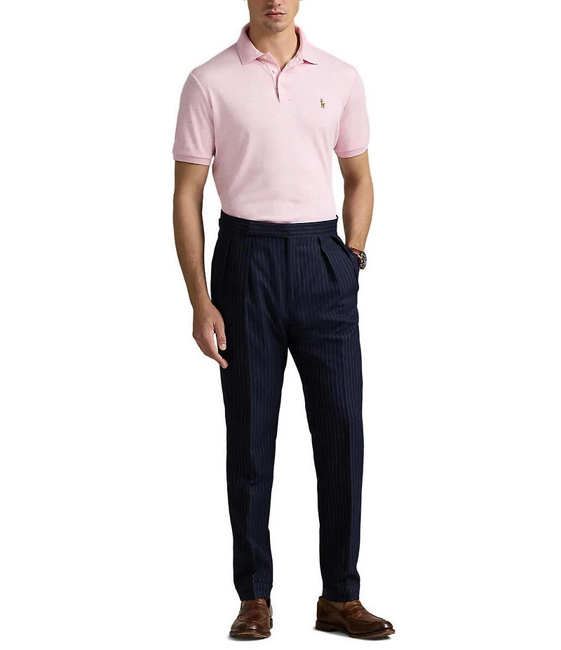 Polo Ralph Lauren Big & Tall Classic Fit Soft Cotton Multicolored Pony Polo Shirt