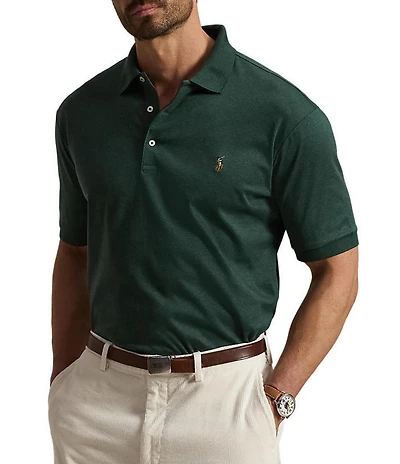 Polo Ralph Lauren Big & Tall Classic Fit Soft Cotton Multicolored Pony Polo Shirt