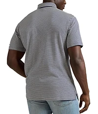 Polo Ralph Lauren Big & Tall Classic Fit Soft Cotton Stripe Short Sleeve Polo Shirt