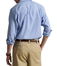 Polo Ralph Lauren Big & Tall Classic Fit Solid Performance Oxford Long Sleeve Woven Shirt