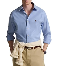 Polo Ralph Lauren Big & Tall Classic Fit Solid Performance Oxford Long Sleeve Woven Shirt