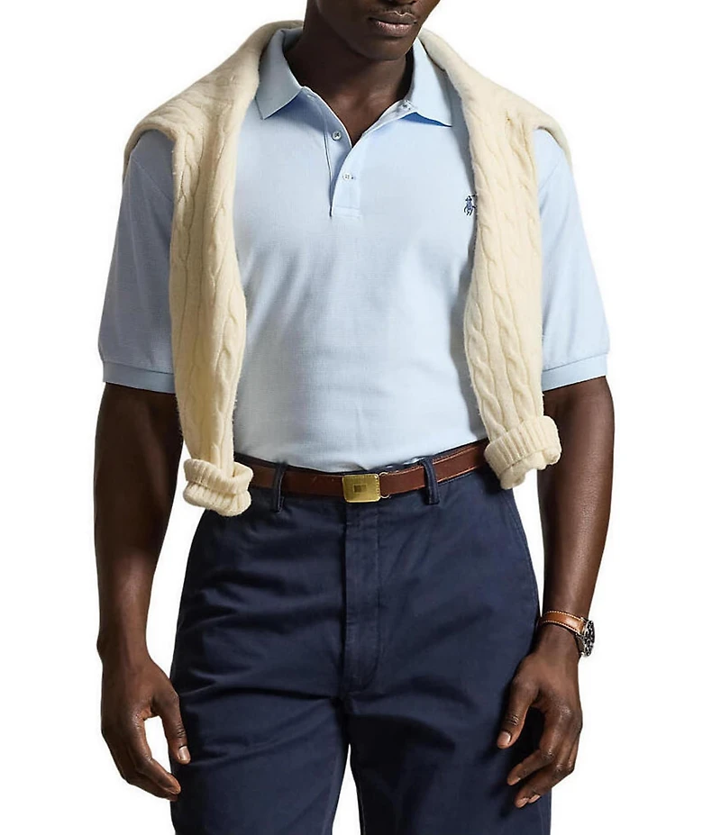 Polo Ralph Lauren Big & Tall Classic Fit Stretch Mesh Short Sleeve Polo Shirt