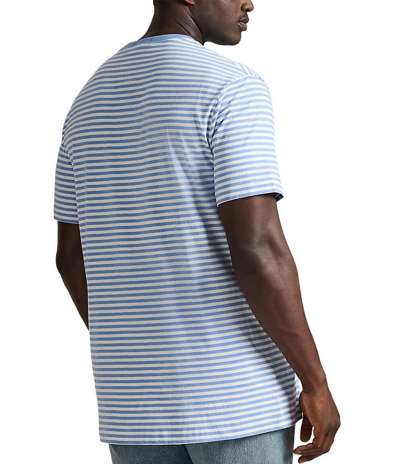 Polo Ralph Lauren Big & Tall Classic Fit Stripe Jersey Short Sleeve T-Shirt
