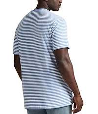 Polo Ralph Lauren Big & Tall Classic Fit Stripe Jersey Short Sleeve T-Shirt