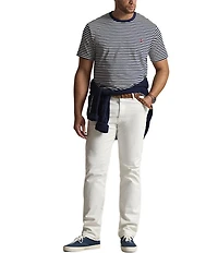Polo Ralph Lauren Big & Tall Classic Fit Stripe Jersey Short Sleeve T-Shirt