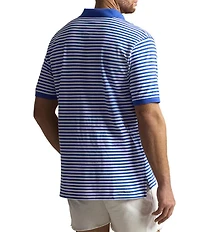Polo Ralph Lauren Big & Tall Classic Fit Stripe Mesh Short Sleeve Polo Shirt