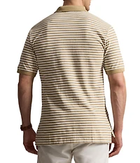 Polo Ralph Lauren Big & Tall Classic Fit Stripe Mesh Short Sleeve Polo Shirt