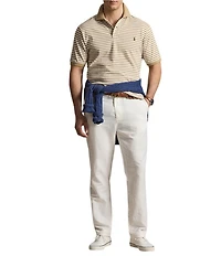 Polo Ralph Lauren Big & Tall Classic Fit Stripe Mesh Short Sleeve Polo Shirt