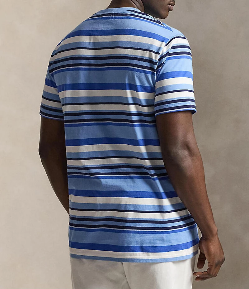 Polo Ralph Lauren Big & Tall Classic Fit Striped Jersey Short Sleeve T-Shirt