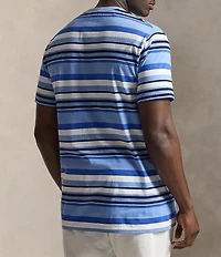 Polo Ralph Lauren Big & Tall Classic Fit Striped Jersey Short Sleeve T-Shirt