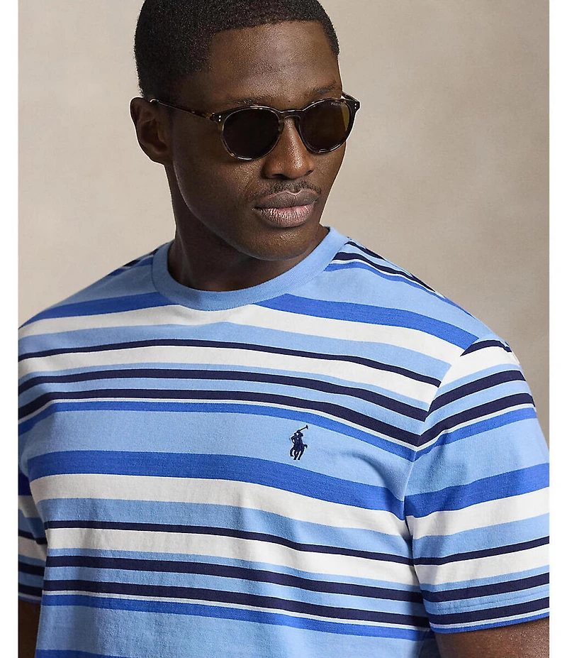 Polo Ralph Lauren Big & Tall Classic Fit Striped Jersey Short Sleeve T-Shirt