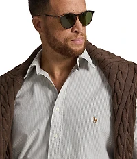 Polo Ralph Lauren Big & Tall Classic-Fit Striped Oxford Sportshirt