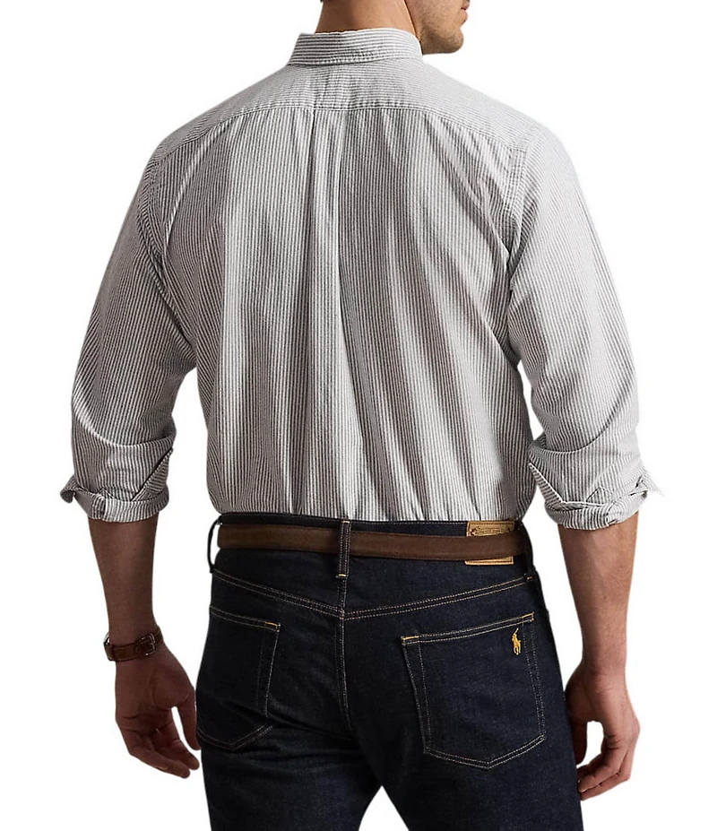 Polo Ralph Lauren Big & Tall Classic-Fit Striped Oxford Sportshirt