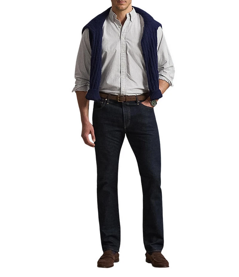 Polo Ralph Lauren Big & Tall Classic-Fit Striped Oxford Sportshirt
