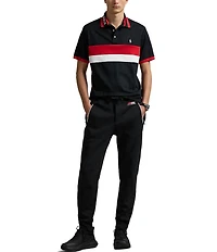 Polo Ralph Lauren Big & Tall Classic Fit RL Racing Striped Soft Cotton Short Sleeve Polo Shirt