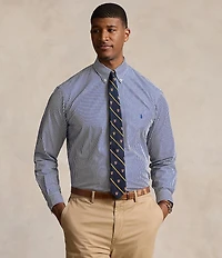 Polo Ralph Lauren Big & Tall Classic Fit Striped Stretch Poplin Shirt