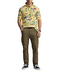 Polo Ralph Lauren Big & Tall Classic Fit Summer Holiday Polo Bear Mesh Short Sleeve Polo Shirt