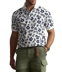 Polo Ralph Lauren Big & Tall Classic Fit Tropical Mesh Short Sleeve Polo Shirt