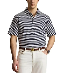 Polo Ralph Lauren Big & Tall Classic Striped Soft Cotton Short Sleeve Polo Shirt