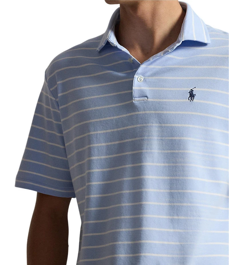 Polo Ralph Lauren Big & Tall Classic Striped Soft Cotton Short Sleeve Polo Shirt