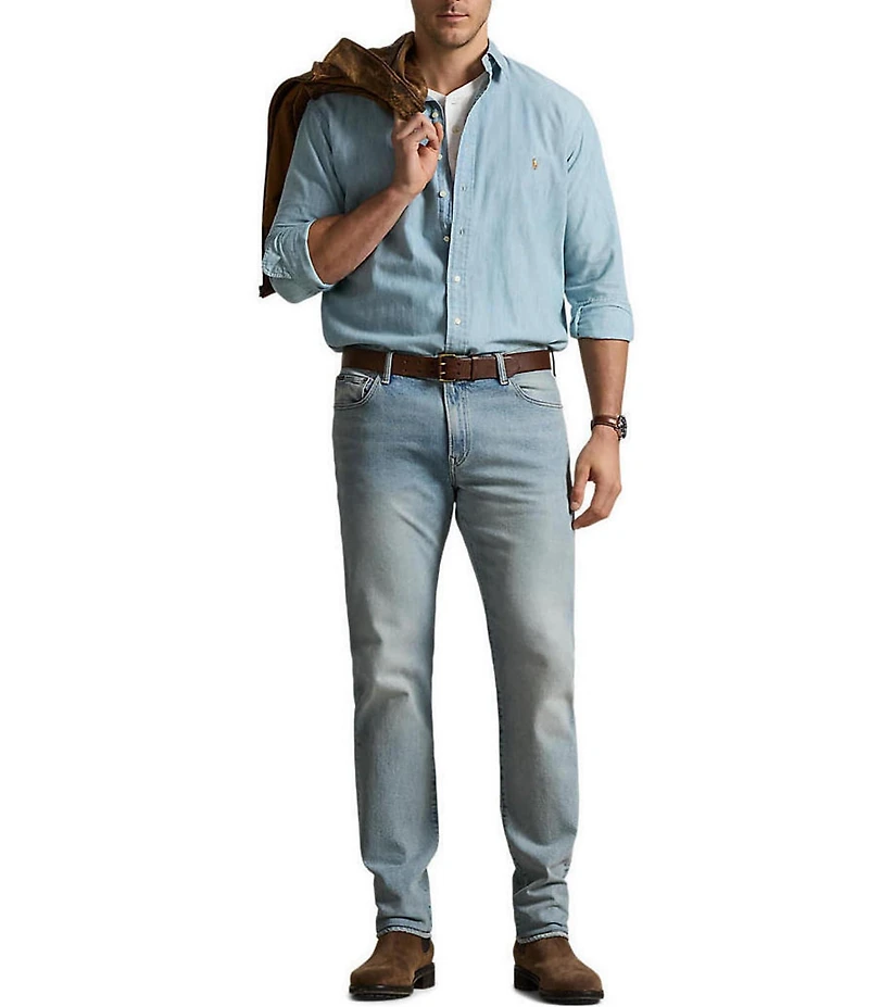 Polo Ralph Lauren Big & Tall Donnely Varick Slim Straight Jeans
