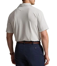 Polo Ralph Lauren Big & Tall Dot-Print Performance Short Sleeve Polo Shirt