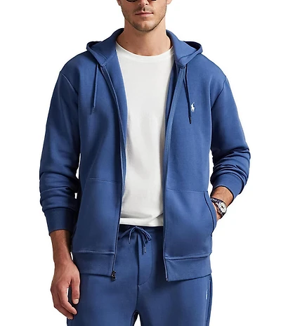 Polo Ralph Lauren Big & Tall Double-Knit Long Sleeve Full-Zip Hoodie