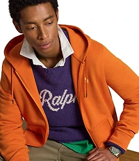 Polo Ralph Lauren Big & Tall Double-Knit Long Sleeve Full-Zip Hoodie