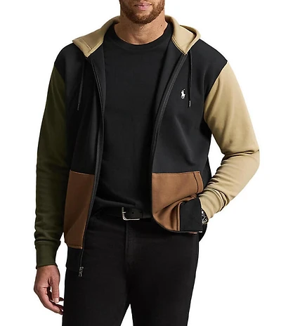 Polo Ralph Lauren Big & Tall Double Knit Full Zip Hoodie