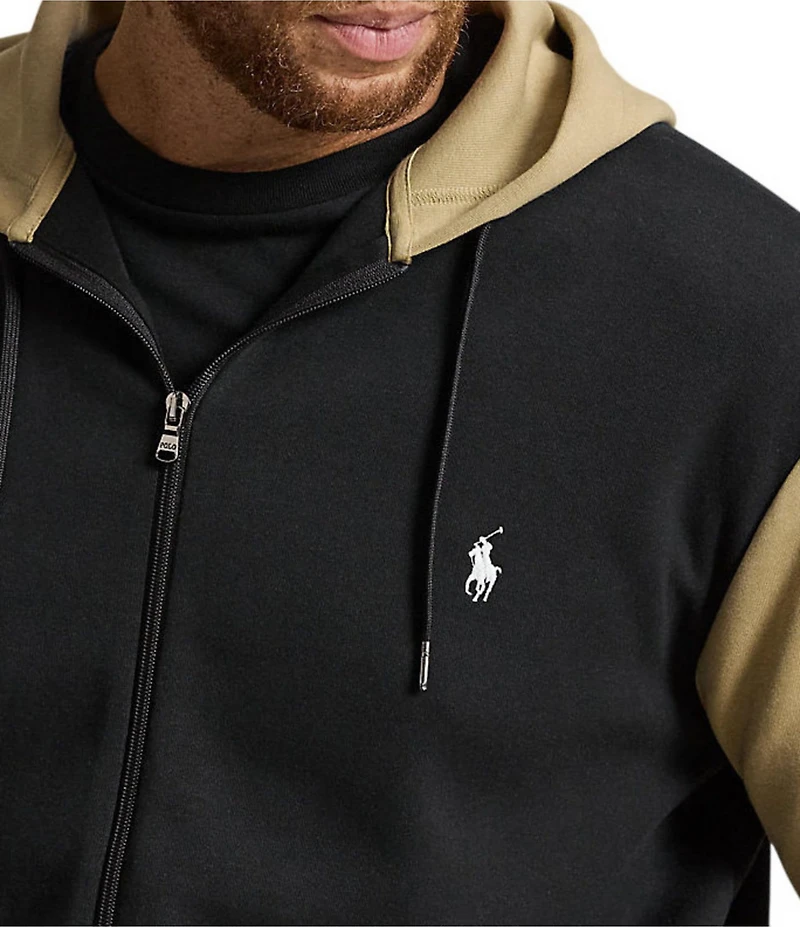 Polo Ralph Lauren Big & Tall Double Knit Full Zip Hoodie