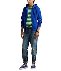 Polo Ralph Lauren Big & Tall Double-Knit Solid Full-Zip Hoodie
