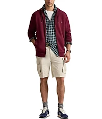 Polo Ralph Lauren Big & Tall Double-Knit Solid Full-Zip Hoodie