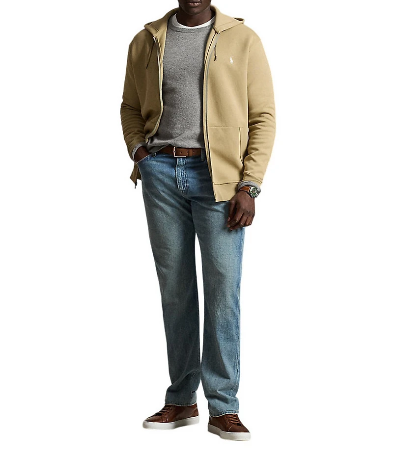 Polo Ralph Lauren Big & Tall Double-Knit Long Sleeve Full-Zip Hoodie