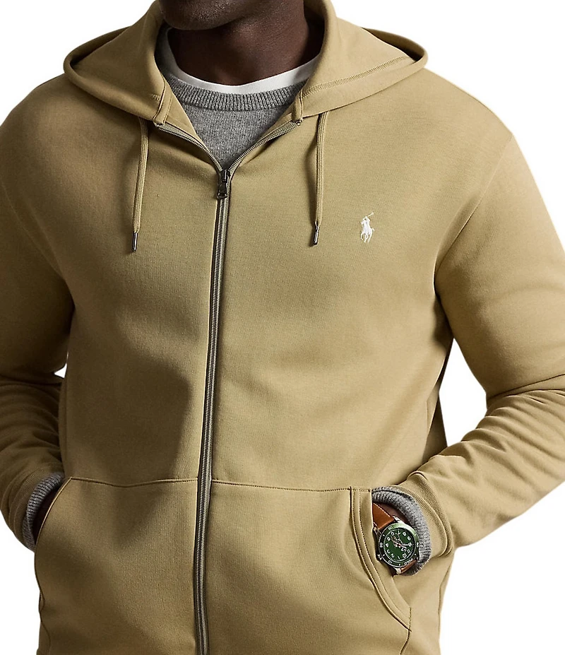 Polo Ralph Lauren Big & Tall Double-Knit Long Sleeve Full-Zip Hoodie