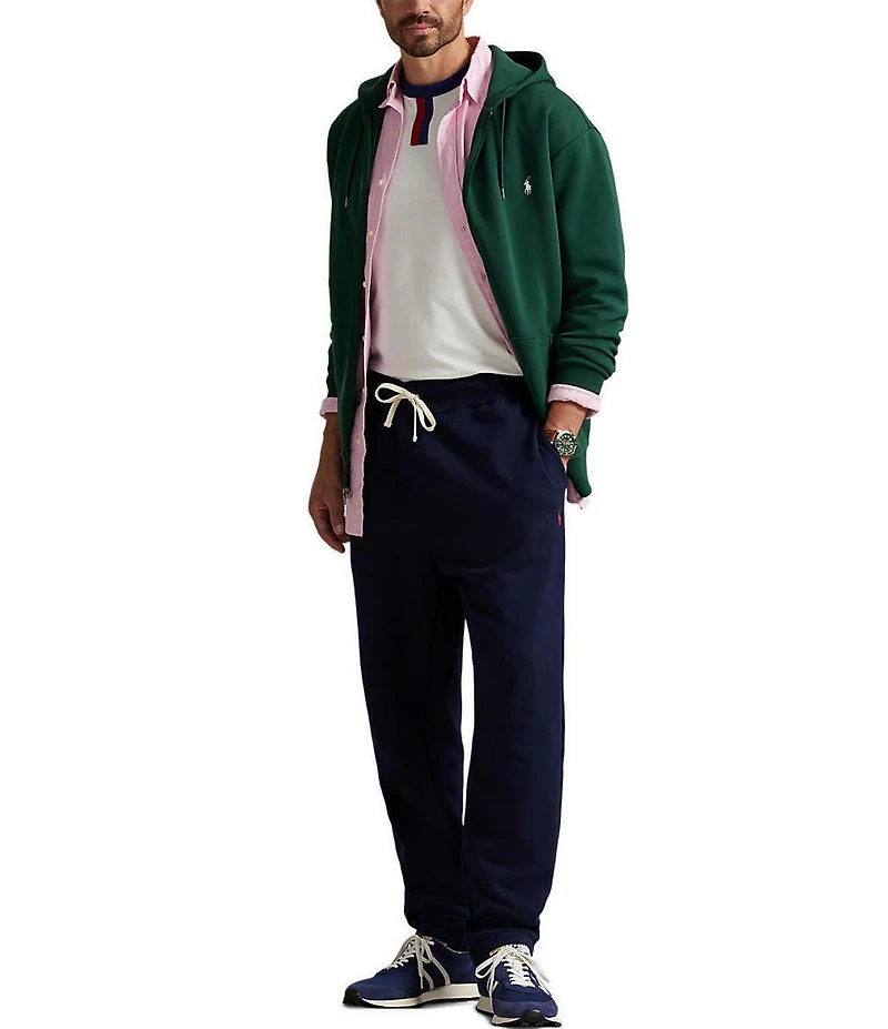 Polo Ralph Lauren Big & Tall Double-Knit Long Sleeve Full-Zip Hoodie