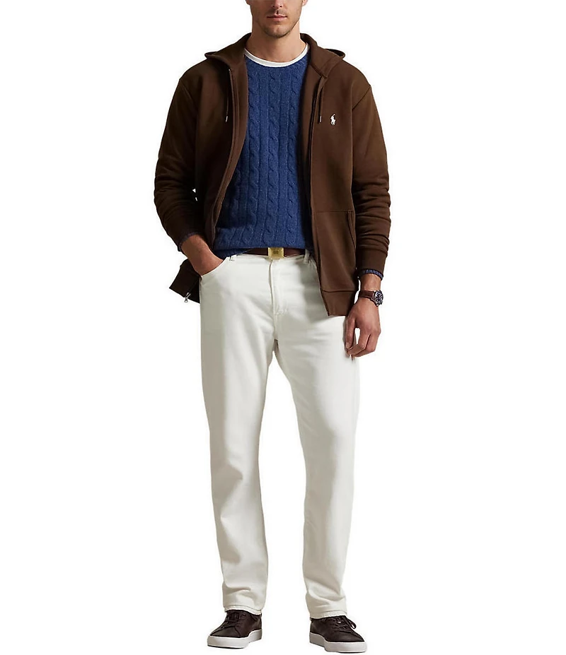 Polo Ralph Lauren Big & Tall Double-Knit Solid Full-Zip Hoodie