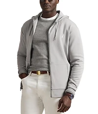 Polo Ralph Lauren Big & Tall Double-Knit Long Sleeve Full-Zip Hoodie