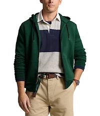 Polo Ralph Lauren Big & Tall Double-Knit Solid Full-Zip Hoodie