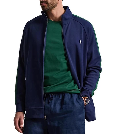 Polo Ralph Lauren Big & Tall Double-Knit Long Sleeve Track Jacket