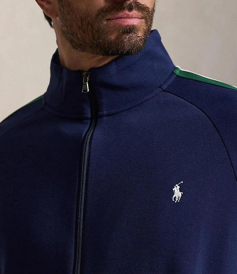 Polo Ralph Lauren Big & Tall Double-Knit Long Sleeve Track Jacket