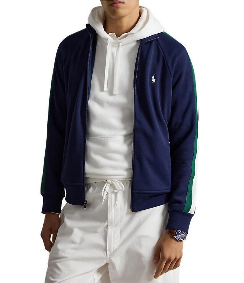 Polo Ralph Lauren Big & Tall Double-Knit Long Sleeve Track Jacket