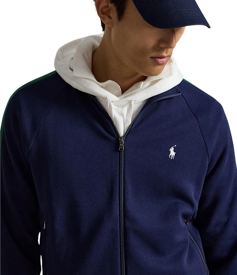Polo Ralph Lauren Big & Tall Double-Knit Long Sleeve Track Jacket