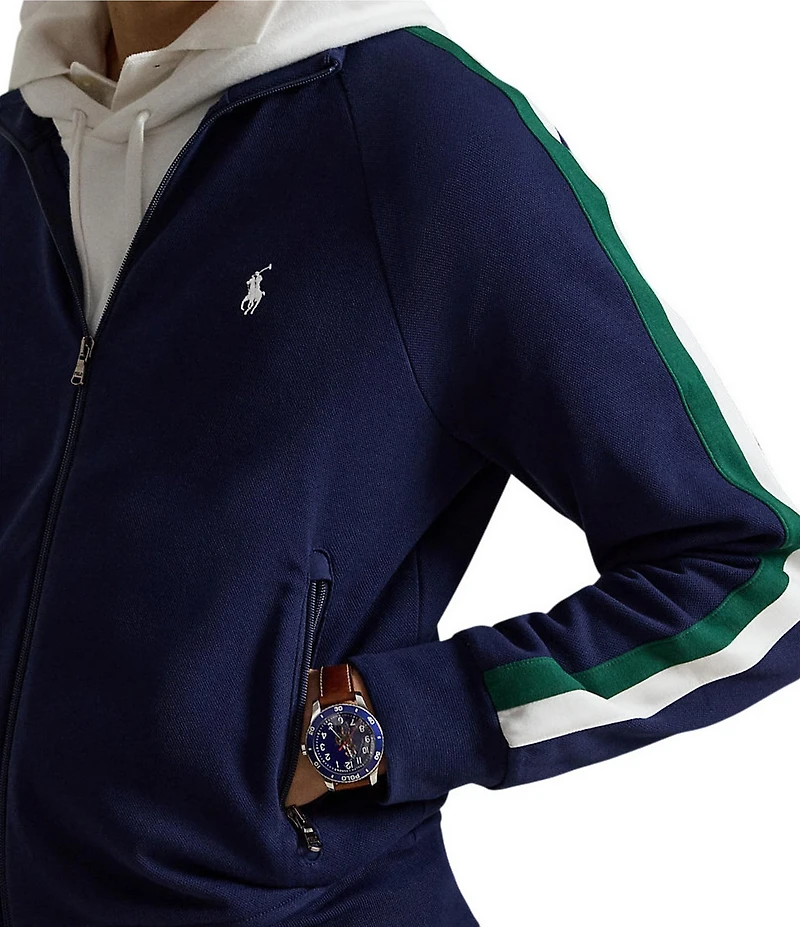 Polo Ralph Lauren Big & Tall Double-Knit Long Sleeve Track Jacket