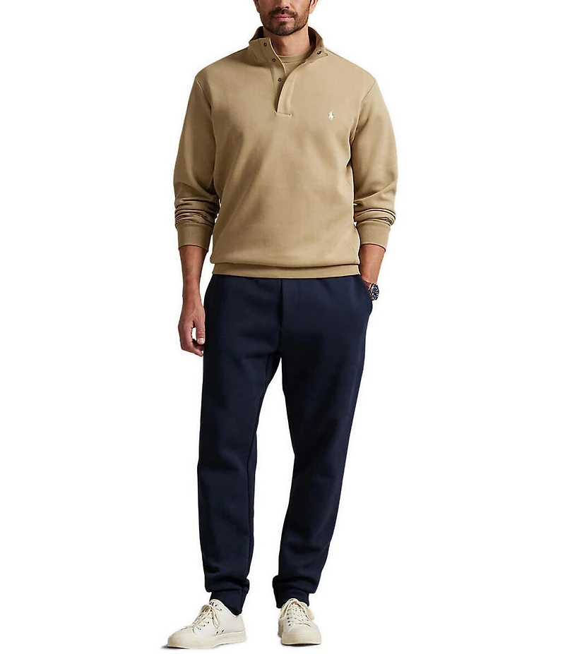 Polo Ralph Lauren Big & Tall Double-Knit Mockneck Pullover