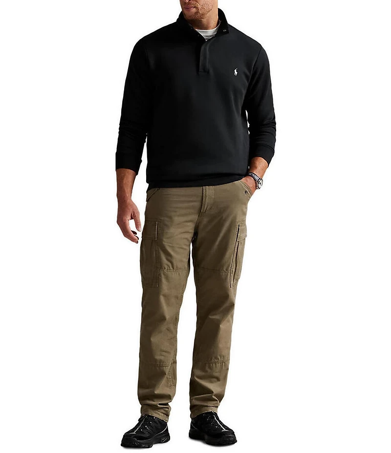 Polo Ralph Lauren Big & Tall Double-Knit Mockneck Pullover