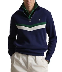 Polo Ralph Lauren Big & Tall Double-Knit Quarter-Zip Sweatshirt