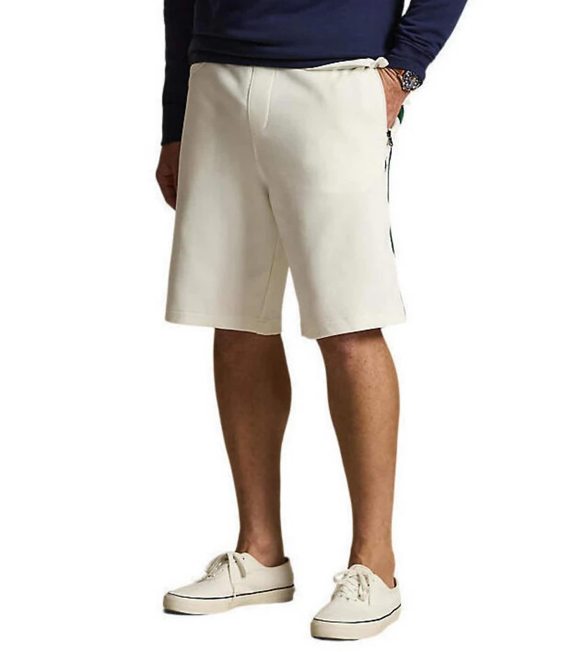 Polo Ralph Lauren Big & Tall Double Knit Stripe Panel 10.5#double; and 12.5#double; Inseam Shorts