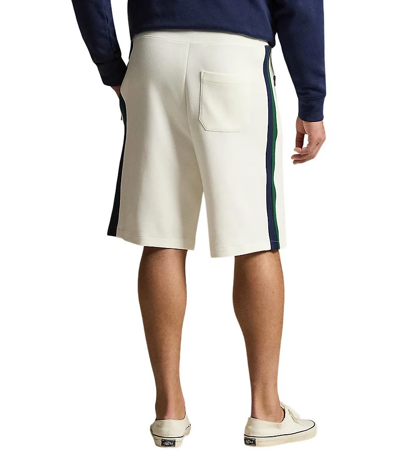 Polo Ralph Lauren Big & Tall Double Knit Stripe Panel 10.5#double; and 12.5#double; Inseam Shorts