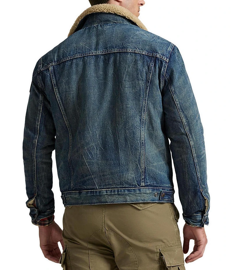Polo Ralph Lauren Big & Tall Fleece Lined Trucker Jacket